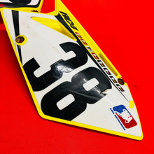 Load image into Gallery viewer, RMZ450 NUMBER PLATES PLASTICS COVERS GENUINE OEM SUZUKI RMZ 450 (2005-2007)