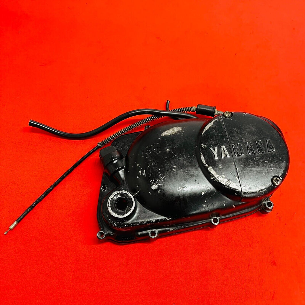 YAMAHA MX80 CLUTCH COVER CASE WITH OIL PUMP OEM GENUINE TY GT MX 80 (1974-1982)