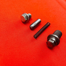 Load image into Gallery viewer, YAMAHA MX80 OIL BOLT DRAIN PLUG SPRING PIN OEM GENUINE TY GT MX 80 (1974-1982)