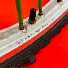 Load image into Gallery viewer, KX100 FRONT WHEEL COMPLETE 19&quot; BIG WHEEL OEM GENUINE KAWASAKI KX 85 100 (2001-13