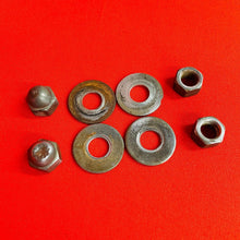 Load image into Gallery viewer, XR80 REAR SHOCK NUTS MOUNTS GENUINE OEM HONDA XR 80 (1979-1984) 