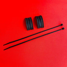 Load image into Gallery viewer, RM85 TANK MOUNTS BUSHINGS PADS RUBBER FRAME SPACERS GENUINE OEM SUZUKI RM 85 L