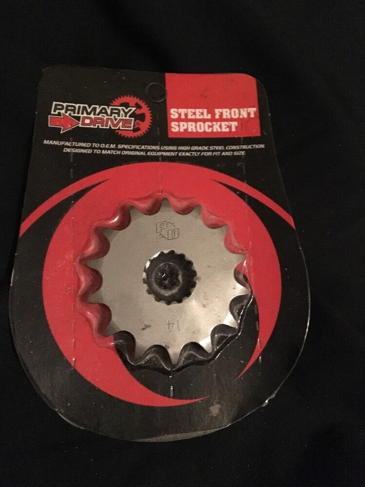 Primary Drive Steel Front Chain Sprocket 14 Tooth P/N 34714