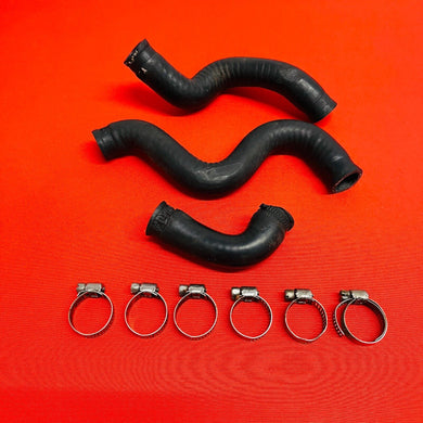 KTM50 RADIATOR HOSE KIT LINES PIPES OEM GENUINE KTM 50 PRO SR SX JR MINI (02-08)