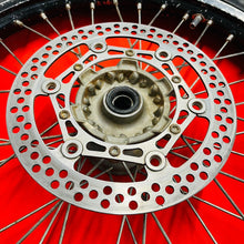 Load image into Gallery viewer, YZ250 FRONT WHEEL COMPLETE 21&quot; RIM TIRE GENUINE OEM YAMAHA YZ 250 (02-22)