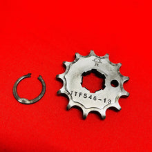 Load image into Gallery viewer, KX65 FRONT SPROCKET 13T CIR CLIP CIRCLIP GENUINE OEM KAWASAKI RM KX 65 (02-22)