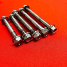 Load image into Gallery viewer, DRZ125 ENGINE MOUNT CRADLE BRACKET BOLTS OEM GENUINE SUZUKI DR-Z DRZ 125 L 03-07