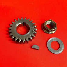 Load image into Gallery viewer, KLX300 PRIMARY DRIVE GEAR WOODRUFF KEY CRANK NUT GENUINE OEM KAWASAKI KLX 300 R