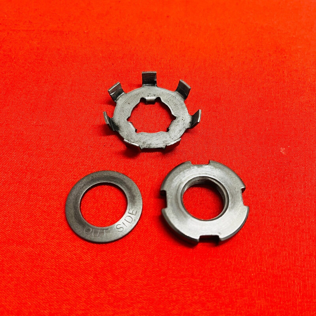 CRF70 CLUTCH NUT MOUNT LOCK WASHERS OEM GENUINE HONDA CRF XR 70 (2004-2012)