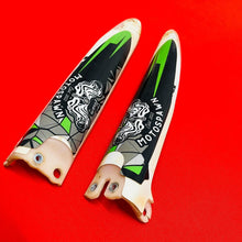 Load image into Gallery viewer, KX85 FORK GUARDS COVERS OEM GENUINE KAWASAKI KX 85 100 (2001-2013)