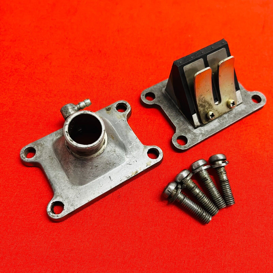YAMAHA MX80 REEDS VALVE CAGE INTAKE MANIFOLD OEM GENUINE TY GT MX 80 (1974-1982)