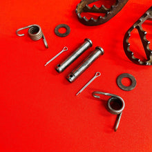 Load image into Gallery viewer, KTM200 FOOTPEGS KIT FOOT PEGS RESTS GENUINE OEM KTM 200 E XC (2001-2016)