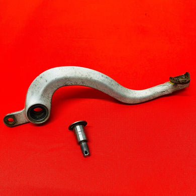 RMZ450 REAR BRAKE LEVER PEDAL + BOLT GENUINE OEM SUZUKI RMZ 450 (05-07)