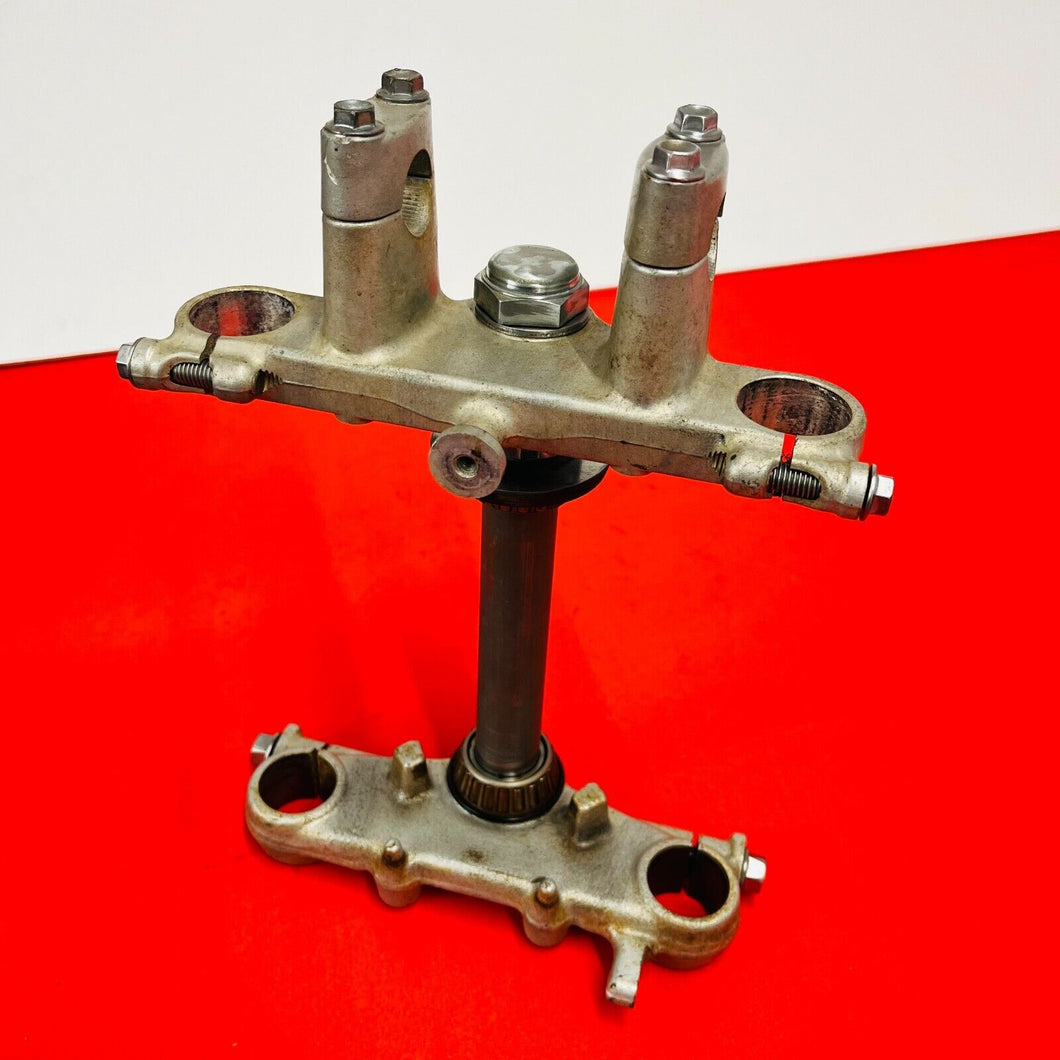 DRZ125 TRIPLE CLAMPS TREES COMPLETE OEM GENUINE SUZUKI DR-Z DRZ 125 L (03-19)