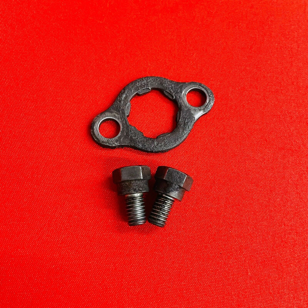 CRF50 FRONT SPROCKET MOUNT BRACKET PLATE BOLTS GENUINE OEM HONDA CRF XR Z 50