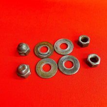 Load image into Gallery viewer, XR80 REAR SHOCK NUTS MOUNTS GENUINE OEM HONDA XR 80 (1979-1984) 