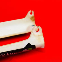 Load image into Gallery viewer, KX85 FORK GUARDS COVERS OEM GENUINE KAWASAKI KX 85 100 (2001-2013)