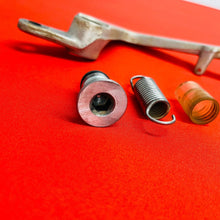 Load image into Gallery viewer, KX85 REAR BRAKE LEVER PEDAL + BOLT OEM GENUINE KAWASAKI KX 85 100 (2001-2022)