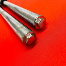 Load image into Gallery viewer, DRZ125 FORKS FRONT SHOCKS SUSPENSI OEM GENUINE SUZUKI DR-Z DRZ 125 L (2003-2007)