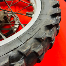 Load image into Gallery viewer, KTM65 REAR WHEEL COMPLETE 12&quot; RIM TIRE OEM GENUINE KTM 65 SX 2003-2008