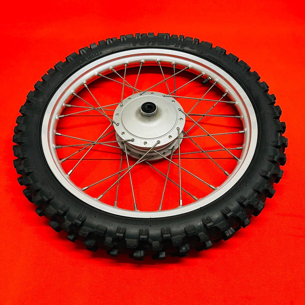 DRZ125 FRONT WHEEL COMPLETE 17