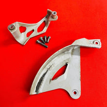 Load image into Gallery viewer, YZ450F REAR CALIPER GUARDS DISC COVERS BOLTS GENUINE OEM YAMAHA YZ 450 F (06-09