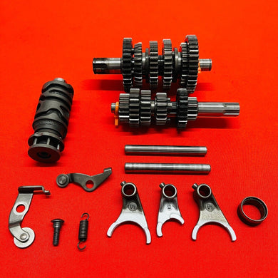 KX65 TRANSMISSION COMPLETE GEAR BOX GENUINE OEM KAWASAKI RM KX 65 (2005-2022)