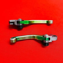 Load image into Gallery viewer, KX85 FOLDING CLUTCH AND FRONT BRAKE LEVER KAWASAKI KX 85 100 (2001-2013)