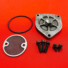 Load image into Gallery viewer, DRZ125 OIL FILTER SCREEN COVER PLATE OEM GENUINE SUZUKI DR-Z DRZ 125 L (2003-07)