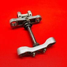 Load image into Gallery viewer, KTM50 TRIPLE CLAMPS TREES OEM GENUINE KTM 50 PRO SR SX JR MINI (2002-2008)