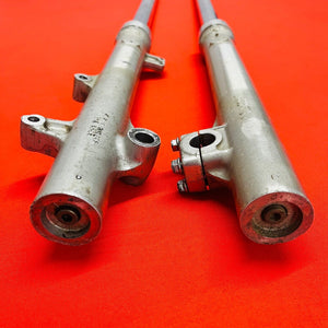 CRF150F FORKS FRONT SHOCKS SUSPENSION GENUINE OEM HONDA CRF 150 F (2003-2005)