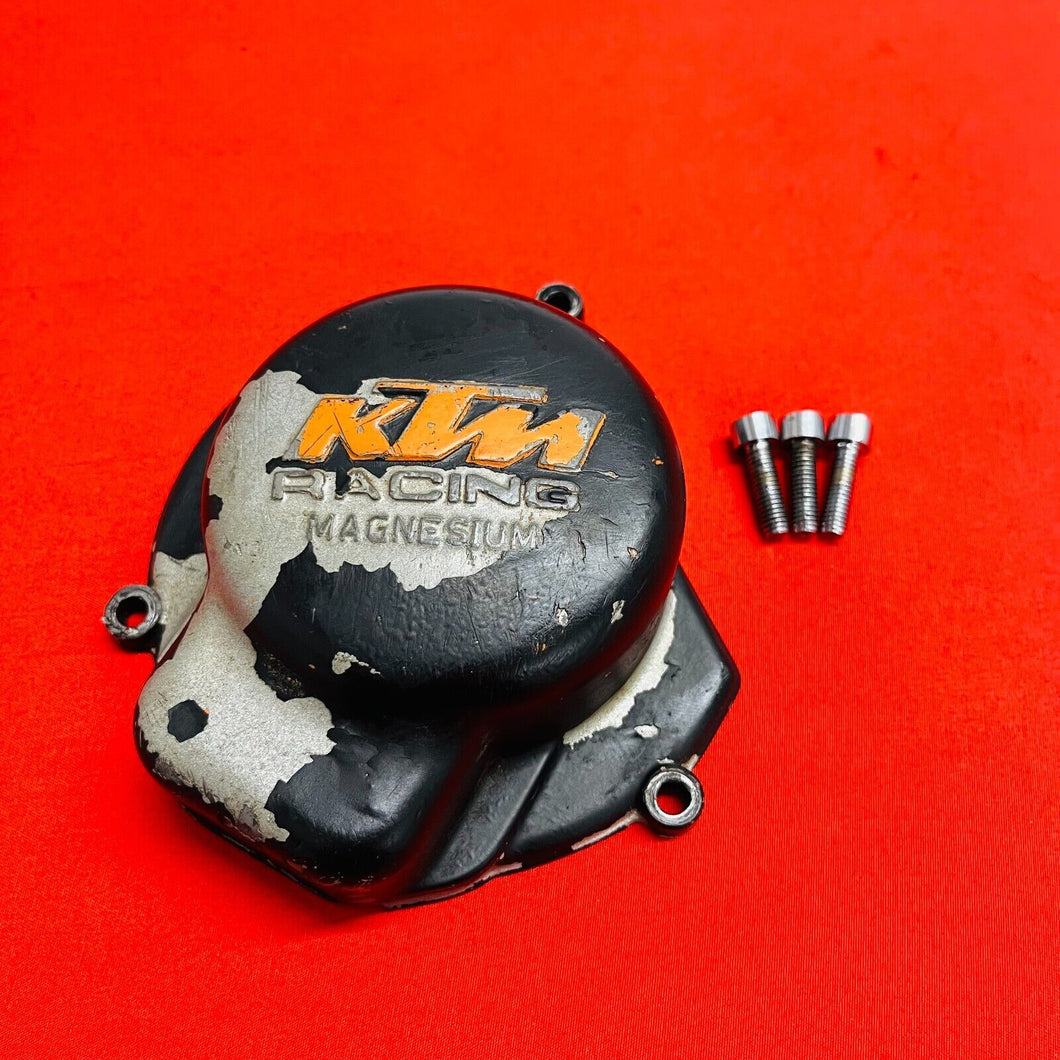 KTM85 STATOR COVER FLY WHEEL CASE OEM GENUINE KTM 85 105 SX XC (2003-2011)