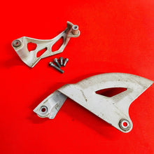 Load image into Gallery viewer, YZ450F REAR CALIPER GUARDS DISC COVERS BOLTS GENUINE OEM YAMAHA YZ 450 F (06-09