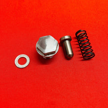 Load image into Gallery viewer, DRZ125 OIL BOLT SPRING PLUG OEM GENUINE SUZUKI DR-Z DRZ 125 L (2003-2019)