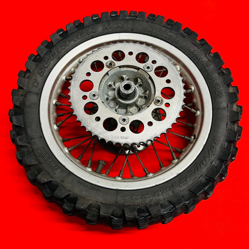 KTM65 REAR WHEEL COMPLETE 12