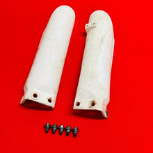 Load image into Gallery viewer, KTM85 FORK GUARDS COVERS OEM GENUINE KTM 85 105 SX XC (2003-2011)