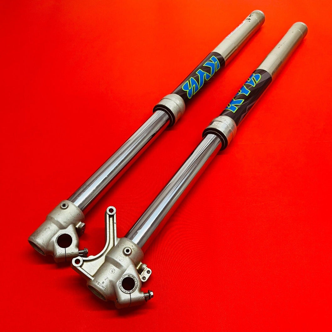 YZ250 FORKS FRONT SHOCKS SUSPENSION GENUINE OEM YAMAHA YZ 250 (01-03)