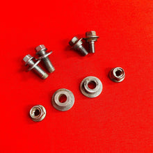 Load image into Gallery viewer, YZ450F REAR FENDER BOLTS KIT PLASTIC MOUNTS GENUINE OEM YAMAHA YZ 450 250 F