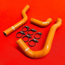 Load image into Gallery viewer, KTM65 RADIATOR HOSE KIT ORANGE HOSES LINE PIPES CLAMPS KTM 65 SX (2003-2008)