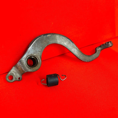 CRF150R REAR BRAKE LEVER PEDAL + SPRING GENUINE OEM HONDA CRF 150 R RB (07-23)