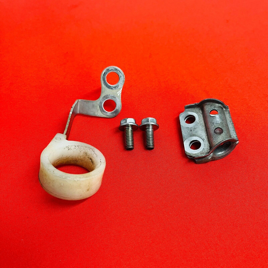 CRF150F FRONT BRAKE GUIDES HOSE CLAMPS GENUINE OEM HONDA CRF 150 F (2003-2017)