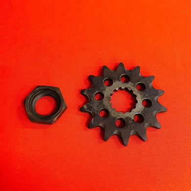 YZ400F FRONT SPROCKET NUT 14T GENUINE OEM YAMAHA WR YZ 400 F (1998-2000)