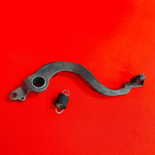 Load image into Gallery viewer, CRF150R REAR BRAKE LEVER PEDAL + SPRING GENUINE OEM HONDA CRF 150 R RB (07-23)