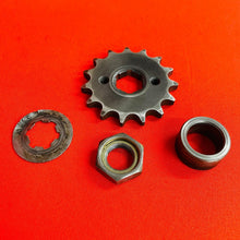Load image into Gallery viewer, RT180 FRONT SPROCKET 15T MOUNT NUT SPACER GENUINE OEM YAMAHA RT 180 (1990-1998)