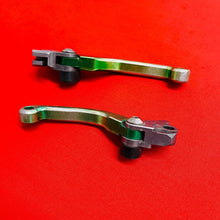 Load image into Gallery viewer, KX85 FOLDING CLUTCH AND FRONT BRAKE LEVER KAWASAKI KX 85 100 (2001-2013)