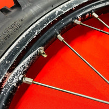 Load image into Gallery viewer, YZ250 FRONT WHEEL COMPLETE 21&quot; RIM TIRE GENUINE OEM YAMAHA YZ 250 (02-22)