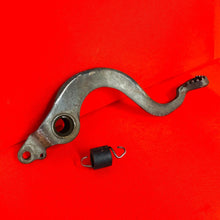 Load image into Gallery viewer, CRF150R REAR BRAKE LEVER PEDAL + SPRING GENUINE OEM HONDA CRF 150 R RB (07-23)
