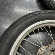 Load image into Gallery viewer, CRF250F WHEELS FRONT REAR STREET TIRES SUPERMOTO GENUINE HONDA CRF 250 F 19-25