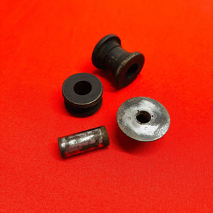 CRF150F EXHAUST PIPE MOUNTS BUSHINGS GENUINE OEM HONDA CRF 150 F (2003-2017)