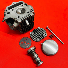 Load image into Gallery viewer, CRF70 CYLINDER HEAD COMPLETE CAM VALVES OEM GENUINE HONDA CRF XR 70 (2004-2012)